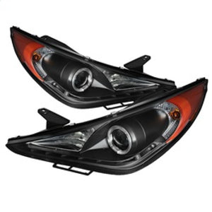Spyder 5042477 fits Hyundai 11-13 Sonata Projector ( Not Fit Hybrid )- LED Halo