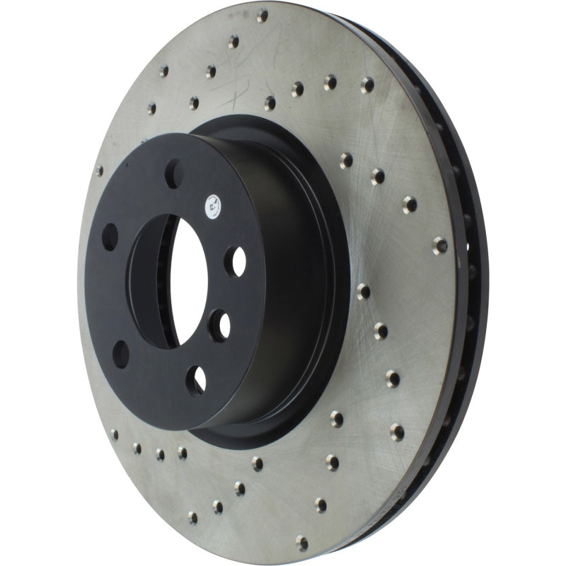 Stoptech 128.34134CR 11-18 BMW X3/X4 Cryo Drilled Sport Right Front Rotor