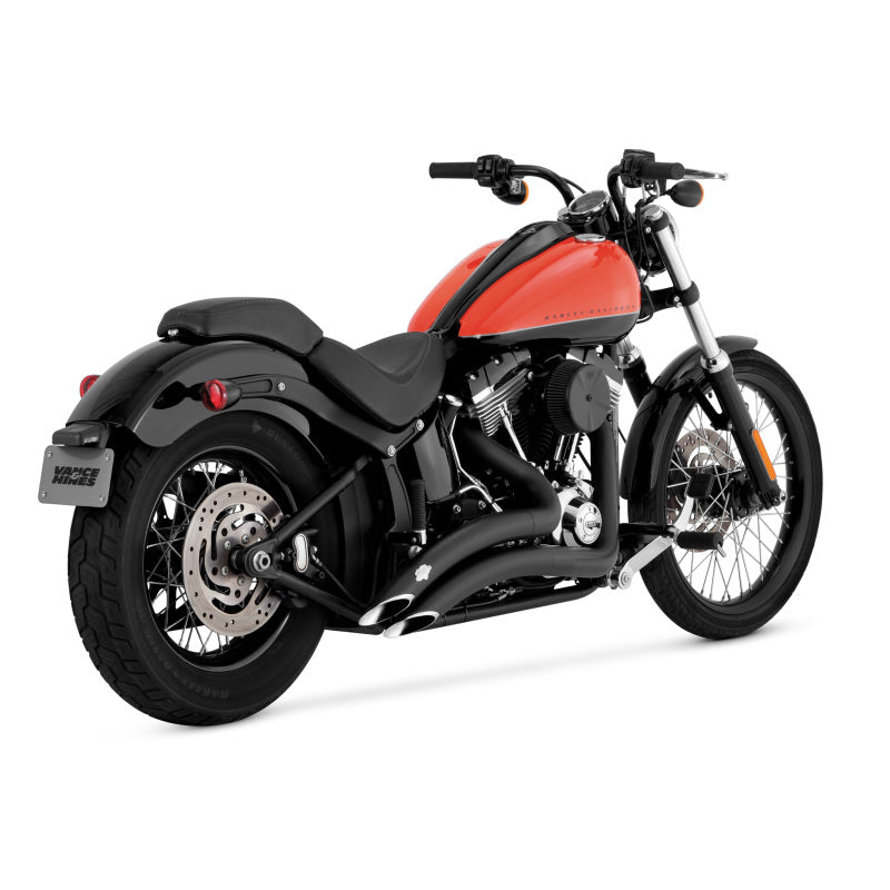 Vance and Hines 46369 Vance & Hines HD Softail 86-17 Big Radius 2-2 Black PCX