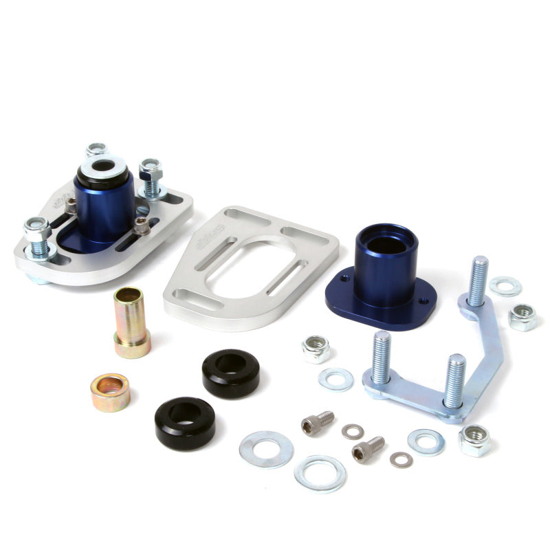BBK  2525 Mustang Caster Camber Plate Kit - Silver Anodized Finish