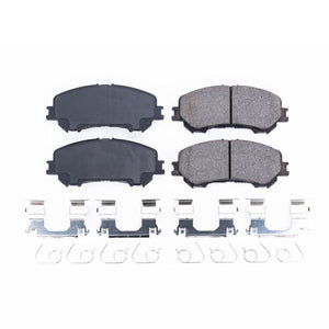 PowerStop 17 fits Nissan Rogue Front Z17 Evolution Ceramic Brake Pads w/Hardware