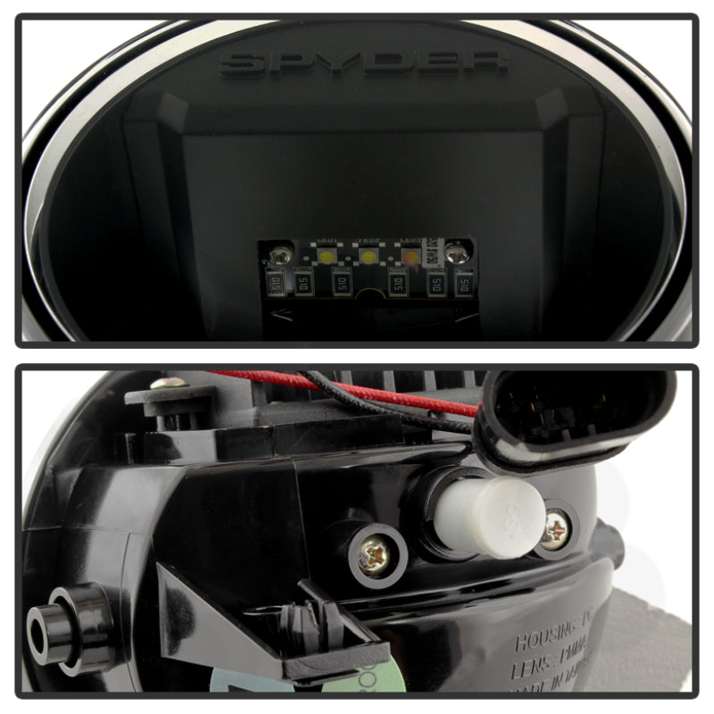 Spyder 5081070 fits Ford 09-14 F150 LED Fog Lights Black FL-YD-FF15009-LED-BK