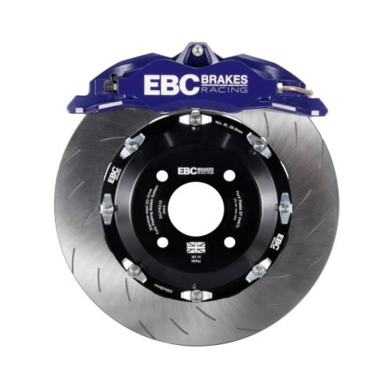 EBC BBK007BLU-1 Racing Ford Fiesta (Mk7) Blue fits Apollo 15-17-4 Calipers 300mm Rotors Front Big Brake Kit