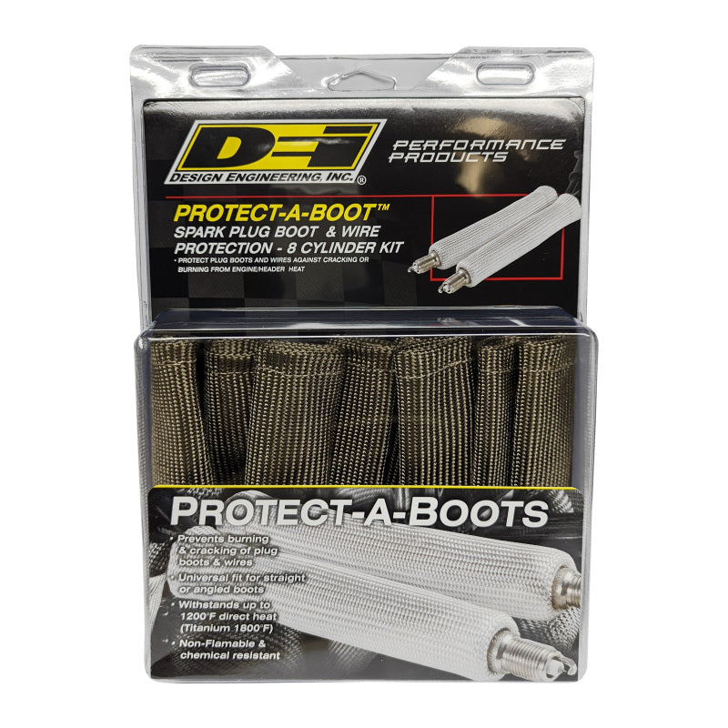 DEI  10542 Protect-A-Boot - 6in - 8-pack - Titanium