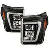 Spyder 5087898 fits Ford 11-16 F250/350/450 V2 High-Power LED Headlights-White