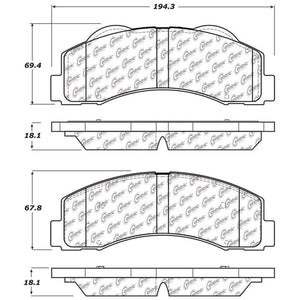 Stoptech 308.1414 10-14 Ford F-150 Street Performance Front Brake Pads