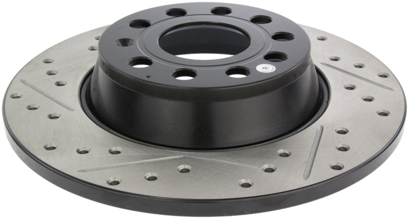 Stoptech 127.33099R Slotted & Drilled Sport Brake Rotor