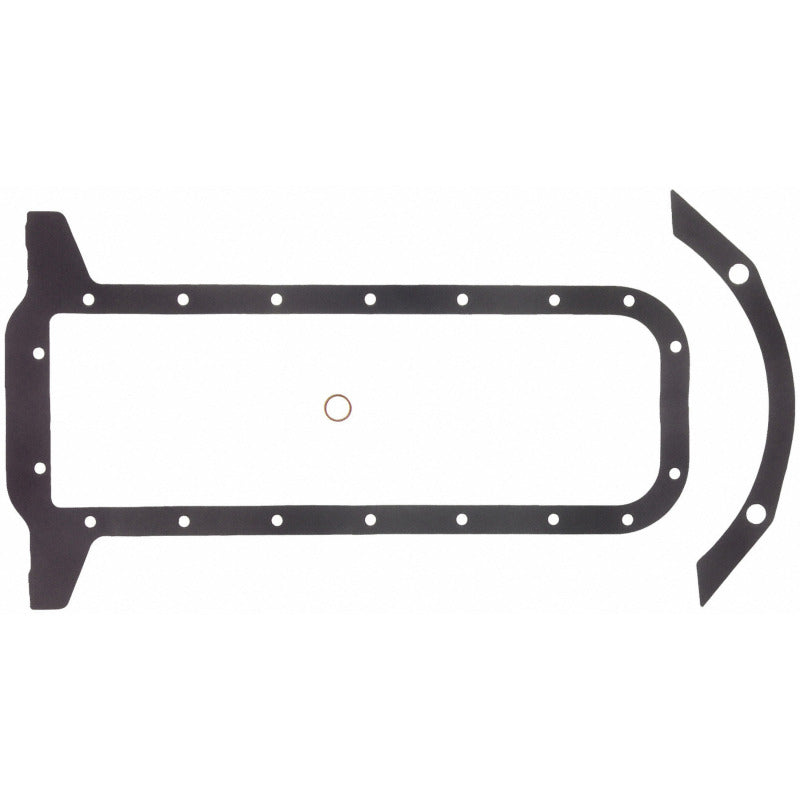 Fel-Pro OS30305 OS 30305 Engine Oil Pan Gasket Set 20 Bolt Hole Two Piece Gasket