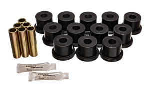 Energy Suspension 3.2120G fits GM Rear Spring & Shackle - Black