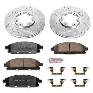 PowerStop K2279-36 97-03 fits Infiniti QX4 Front Z36 Truck & Tow Brake Kit