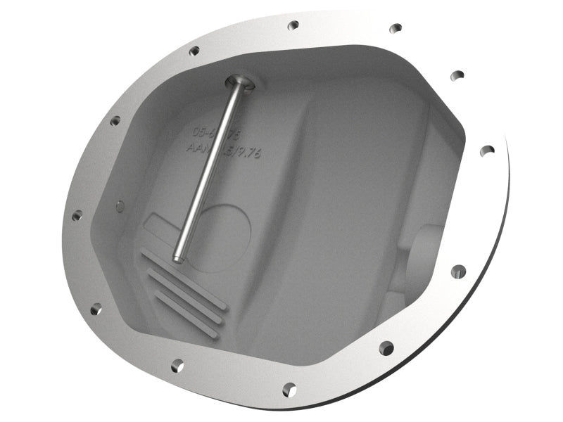 AFE 46-71120B Pro Series AAM 9.5/9.76 Rear Diff Cover Black w/Mach Fins 14-19 f