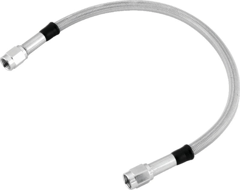 Twin Power 35948 48 Inch Clear Coated Dot Stainless Steel Hose AN-3