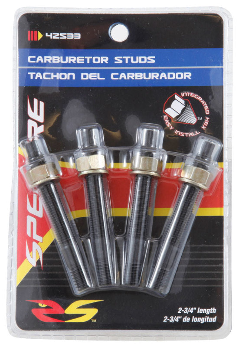 Spectre 42533 Carburetor Stud Kit w/Hardware 2-1/2in.