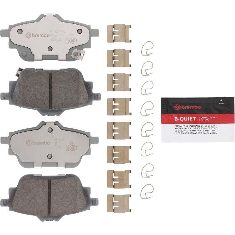Brembo OE P56133N 20-24 fits Nissan Sentra PRIME Ceramic Brake Pad - Rear