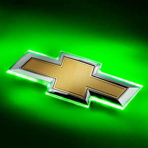 ORACLE Lighting 3461-004 Oracle 16-19 fits Chevrolet Camaro Illuminated Bowtie - Dual Intensity - Green