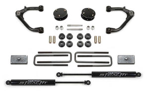 Fabtech K1129M 19-21 fits GM C/K1500 P/U 3in Uniball UCA Sys w/Stealth