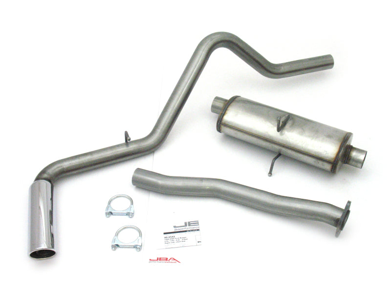 JBA 40-2542 98-11 fits Ford Ranger Super Cab 2.5L/3.0L/4.0L 409SS Pass Side Single Exit Cat-Back Exhaust