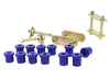 SuperPro KIT193SK 07+ fits Toyota Land Cruiser Greaseable Leaf Spring and Shackl