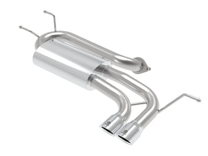 AFE 49-37004-P  2-1/2in 304 SS Axle-Back Exhaust w/ Polished Tip 16-19 fits Maz