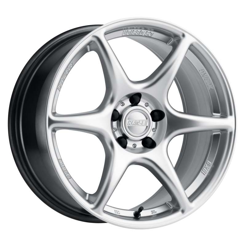 Kansei K11S-188523+35 K11S Tandem 18x8.5in / 5x108 BP / 35mm Offset / 63.4mm Bore - Hyper Silver Wheel