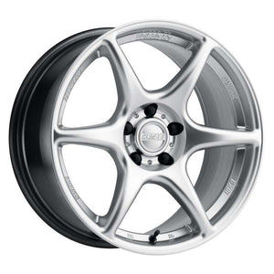 Kansei K11S-179018+22 K11S Tandem 17x9in / 5x120 BP / 22mm Offset / 72.56mm Bore - Hyper Silver Wheel