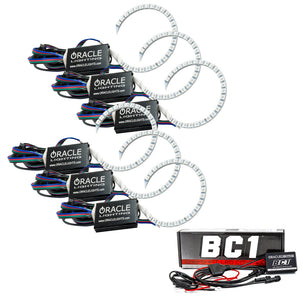 ORACLE Lighting 2421-335 Oracle fits Mazda 3 04-09 Halo Kit - ColorSHIFT w/ BC1 Controller