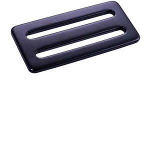 Racequip 700975 3 In. Wide 3 Bar Slide Seat Belt Adjuster & Mounting Hardware / Forged Steel - Blk