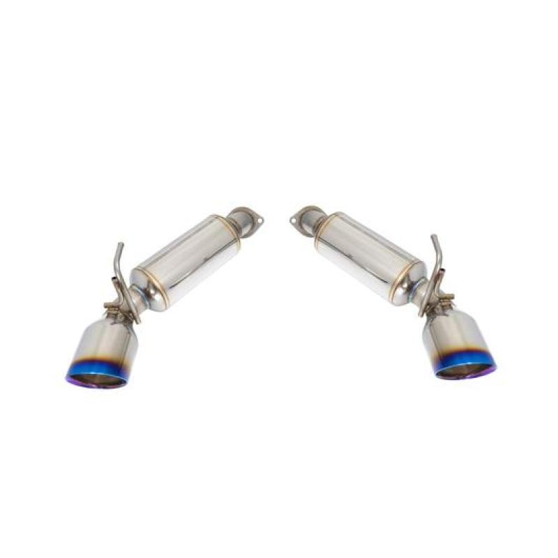 Remark RO-TT34-D fits Nissan 370z Axle Back Exhaust w/Burnt Double Wall Tip