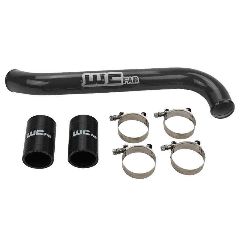 Wehrli 17-19 GM Duramax L5P Upper Coolant Pipe - Flat Black