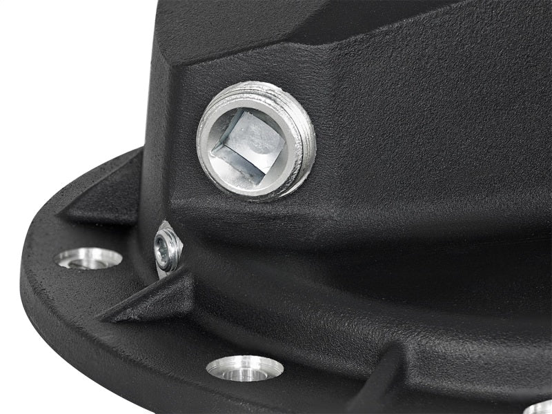 AFE 46-70362 Pro Series Rear Differential Cover Black w/Machined Fins 16-17 fit