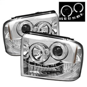 Spyder 5010551 fits Ford 05-07 F250/350/450 Super Duty Projector Headlights LED