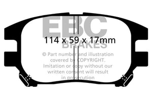 EBC UD930 02-03 fits Lexus RX300 3.0 2WD Ultimax2 Front Brake Pads