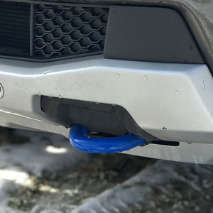 fits Ford Racing M-18954-RAB 2019 Ford Ranger Front Tow Hooks - Pair - Blue