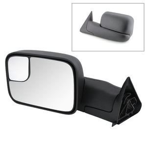9925054 Xtune fits Dodge 94-01 Ram Manual Extendable Manual Adjust Mirror Left