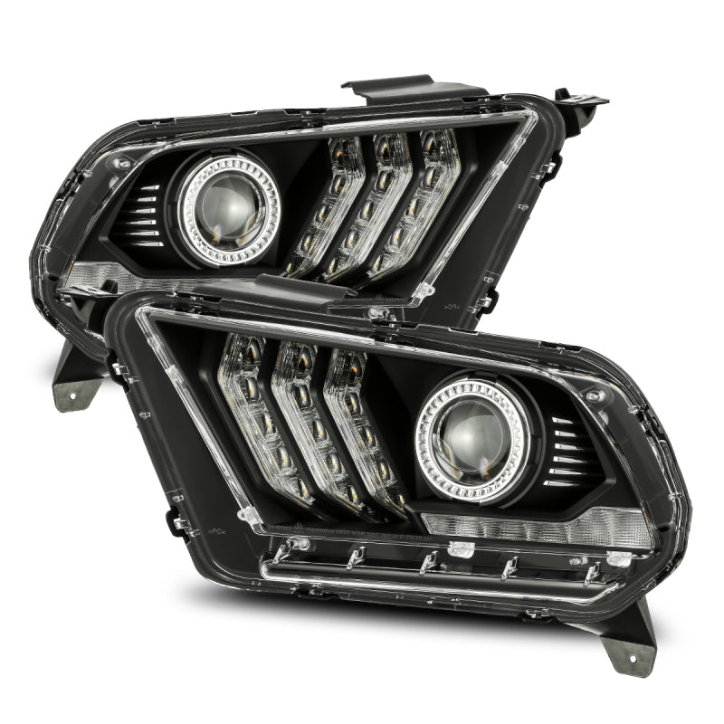 AlphaRex  880112 fits Ford 10-12 Mustang PRO-Series Projector Headlights Plank S