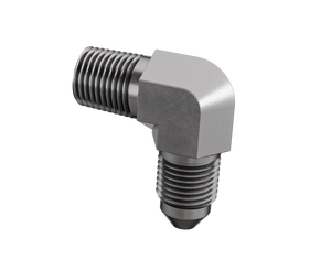 Goodridge P822-03P3 90 Deg Male Adaptor AN3 to 1/8 NPT