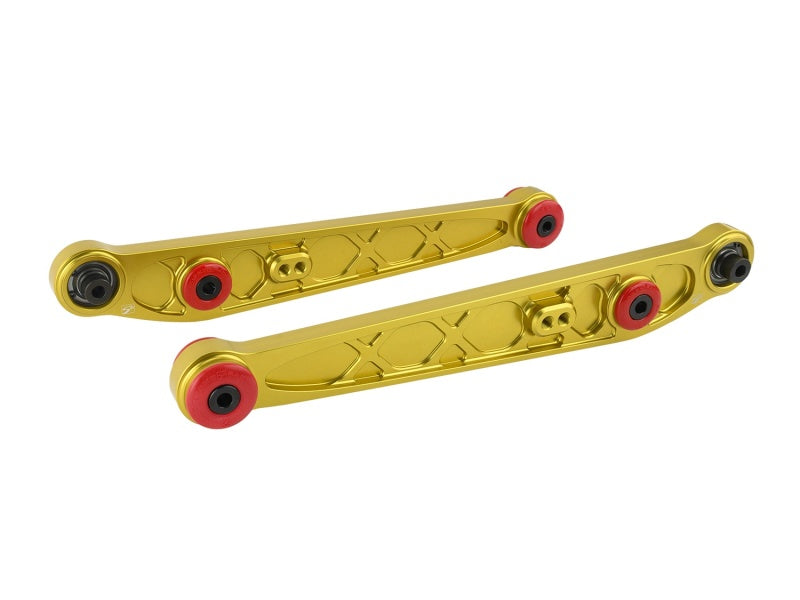 Skunk2 Racing 542-05-1210 Skunk2 fits Honda/fits Acura EK Alpha Series Rear Lower Control Arm Set - Gold