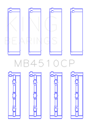 KING KINGMB4510CP0.25 fits MB4510CP0.25 fits Nissan VQ40DE 4L V6 (Size 0.25) Pe