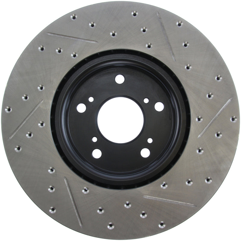Stoptech 127.40062R 04-08 fits Acura TL (Brembo Caliber) SportStop Slotted & Drilled Right Front Rotor