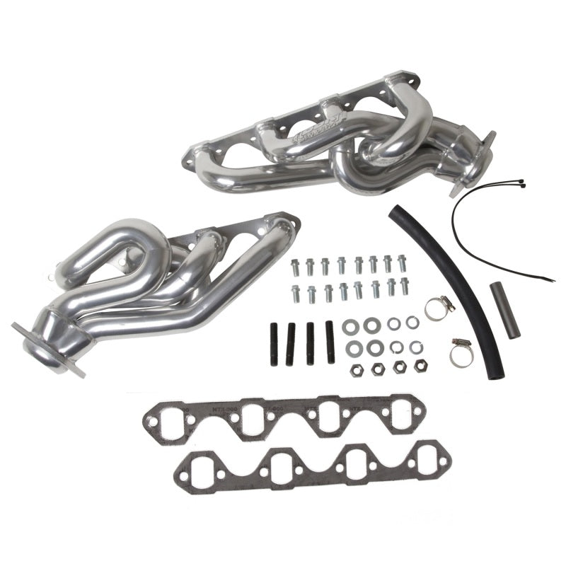 BBK  15120 Mustang 5.0 Shorty Tuned Length Exhaust Headers - 1-5/8 Silver Cerami