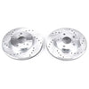 PowerStop fits Lexus 92-98 SC300 Front Evolution Drilled & Slotted Rotors - Pair