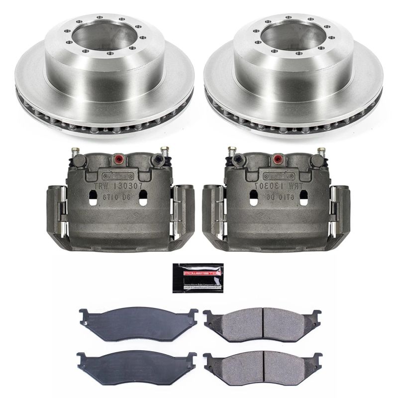 Power Stop fits Ford E-550 Econoline Super Duty Rear Autospecialty Kit w/Cals