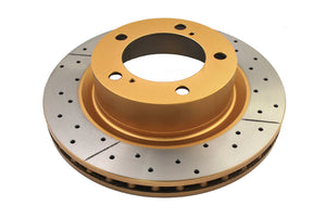 DBA 2722X 07+ fits Toyota Landcruiser 200 Series Front Drilled & Slotted Street