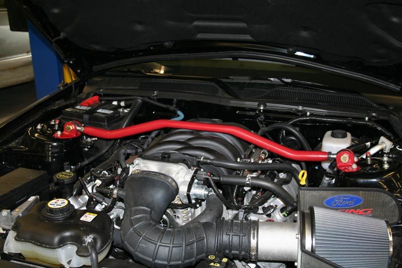 UMI Performance 1005-B fits Ford 05-14 Mustang GT Front Strut Tower Brace