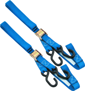 BikeMaster 100518 BikeMaster Tiedown 1-1/2 Integrated Softhook - Blue