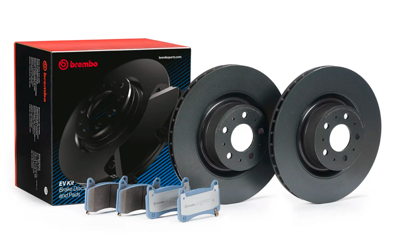 Brembo OE KT08003 17-23 fits Tesla Model 3/20-23 Model Y EV Brake Kit - Front