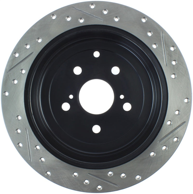 Stoptech 127.44166R Sport Drilled & Slotted Rotor - Rear Right