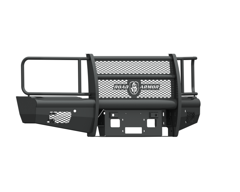 Road Armor 315V-WP 15-19 fits Chevy 2500 Vaquero Front Winch Plate - Tex Blk
