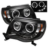 Spyder 5011916 fits Toyota 05-11 Tacoma Projector Headlights LED Halo LED Black