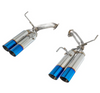 Remark RO-TTVB-SL fits Subaru WRX BOSO Edition Axle Back Exhaust Burnt Tip